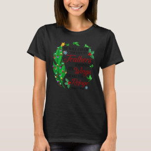 Camiseta Te Cubrirá Con Sus Pies Cita De La Biblia