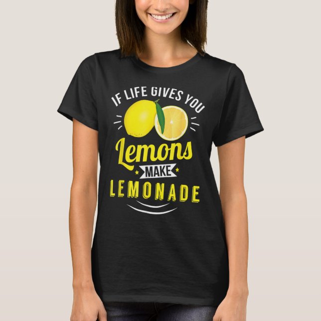 Camiseta Te da Lemones Positivos (Anverso)