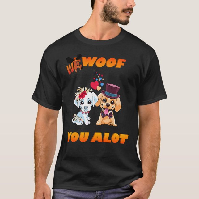 Camiseta Te Damos Mucha Naranja Textos Marrón Y Blanco Labr (Anverso)