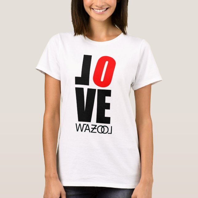Camiseta Té de amor wazool (Anverso)