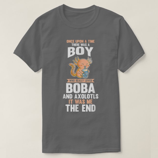 Camiseta Té de burbuja Axolotl55 (Diseño del anverso)