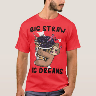 Camiseta Té de burbuja Big Straw Grandes sueños 6
