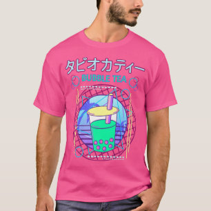 Camiseta Té de burbuja Boba Kawaii Tea Graphic Premium