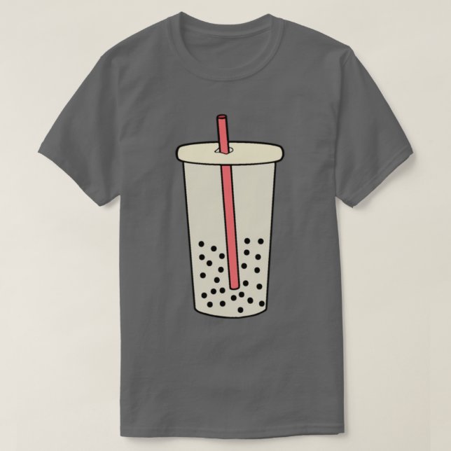 Camiseta Té de burbuja Boba Lychee (Diseño del anverso)