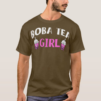Camiseta Té de burbuja Chica de té Boba 224