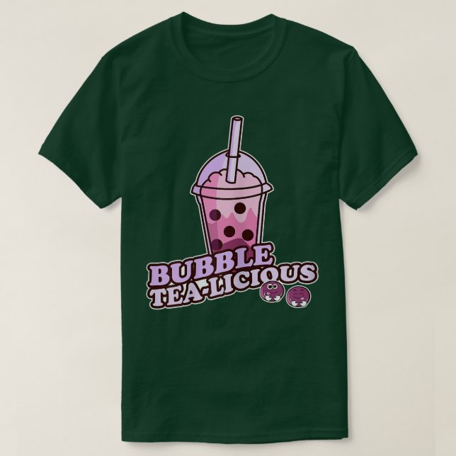 Camiseta Té de burbuja cute Boba Tea  (Diseño del anverso)