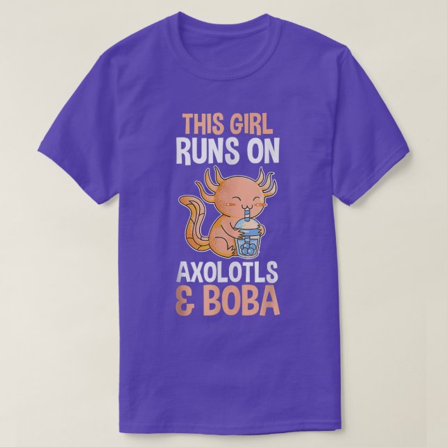 Camiseta Té de burbuja de Aolotl  (Diseño del anverso)