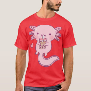 Camiseta Té de burbuja de consumo de Axolotl