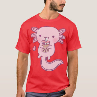 Camiseta Té de burbuja de consumo de Axolotl