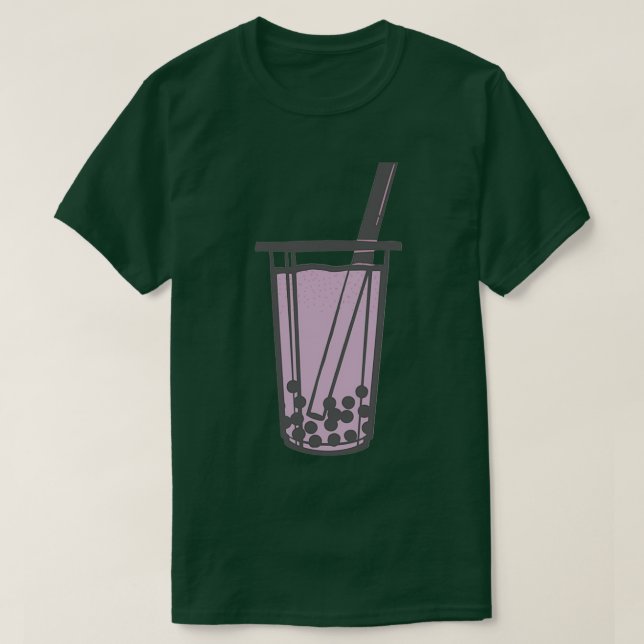 Camiseta Té de burbuja de té Boba 1 (Diseño del anverso)