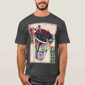 Camiseta Té de burbuja de té Boba Tokio Vaporwave Aestheti