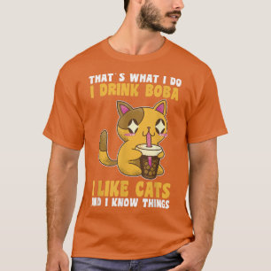 Camiseta Té de burbuja de té de Boba