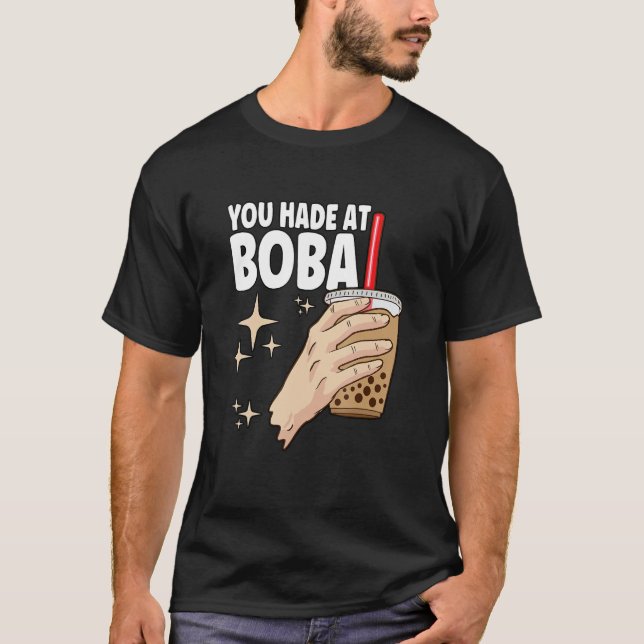 Camiseta Té de burbuja de té de Boba (Anverso)