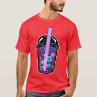 Té de burbuja de té de Boba de espacio Anime Kawai