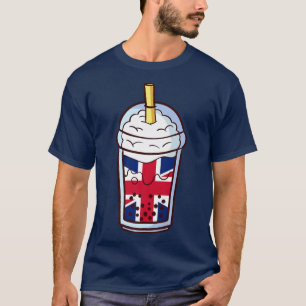 Camiseta Té de burbuja Gran Bretaña Gran Bretaña Gran Breta