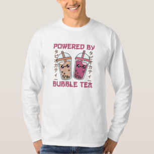 Camiseta Té de burbuja japonés retro 90 Kawaii