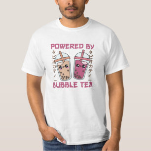 Camiseta Té de burbuja japonés retro 90 Kawaii