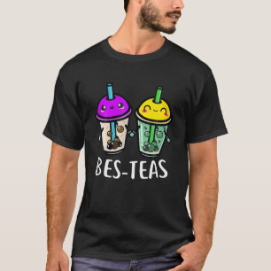 Camiseta Té de burbuja Kawaii Boba Tea Manos Cute Frie