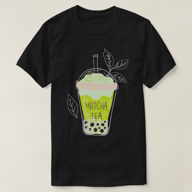 Camiseta té de burbuja matana 5 (Diseño del anverso)