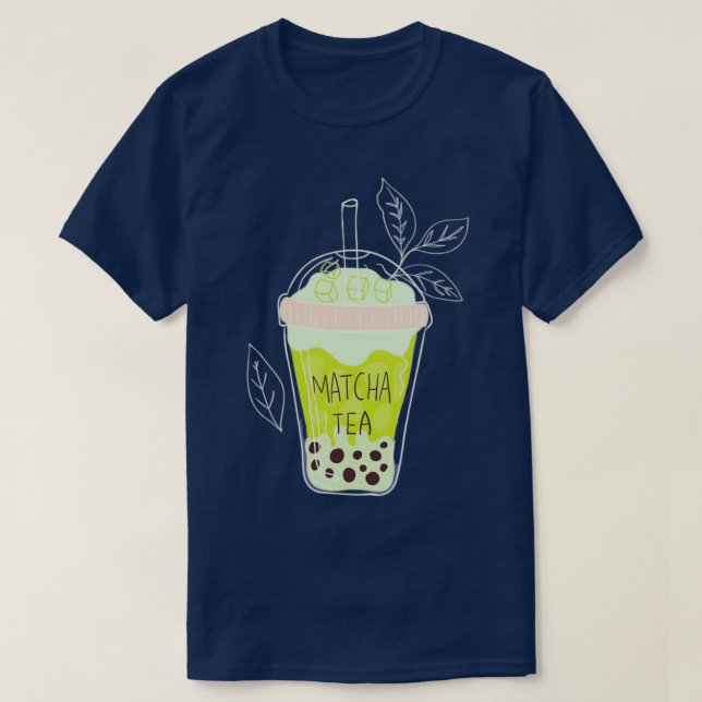 Camiseta té de burbuja matana 9 (Diseño del anverso)