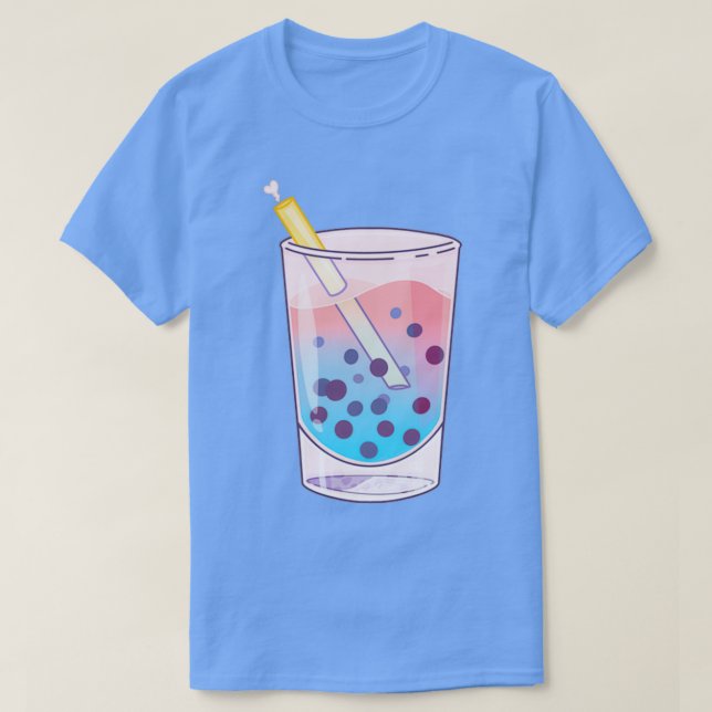 Camiseta Té de burbuja suave 8 (Diseño del anverso)