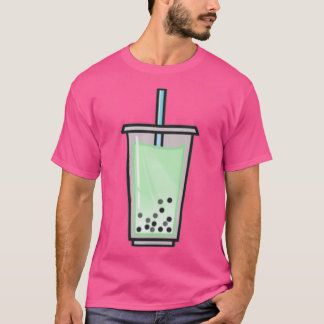 Camiseta Té de burbuja verde 2