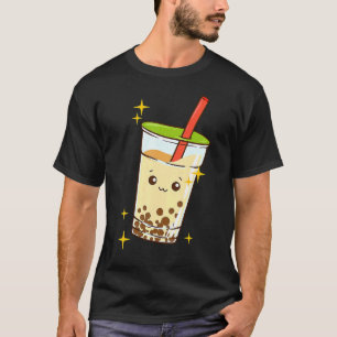 Camiseta Té de burbujas Boba Baller Perla de té de leche Bo
