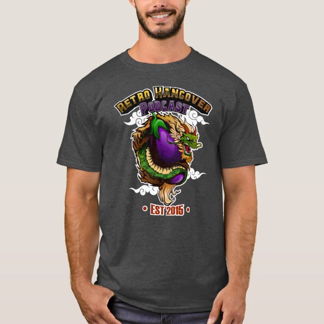 Camiseta Té de carbón macho de desagüe (Anverso)