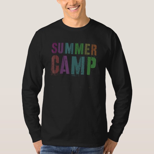 Camiseta Té de consejero de verano de Rockin' Summer Camp 2 (Anverso)