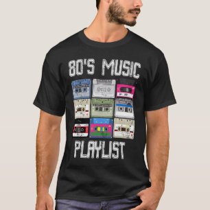 Camiseta Té de época de la lista de reproducción musical de