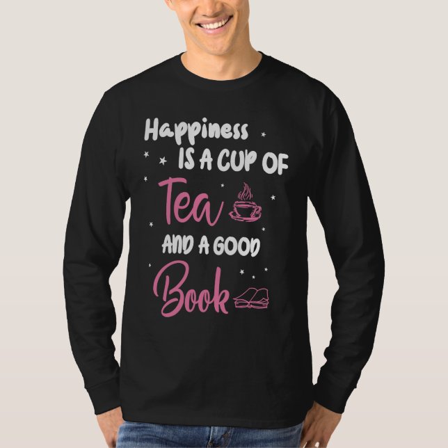 Camiseta Té de friki de los libros  lectores  refranes a la (Anverso)