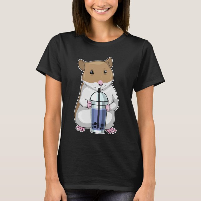 Camiseta té de Hamster Boba (Anverso)