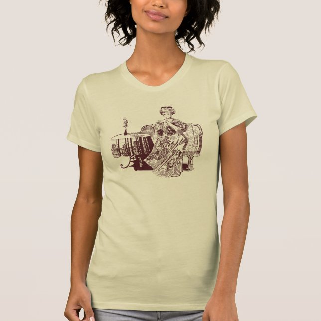 Camiseta té de la dama (Anverso)