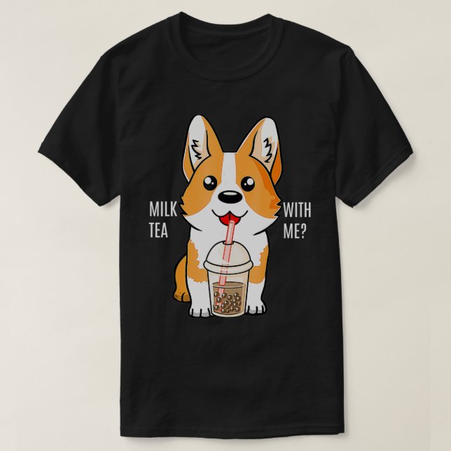 Camiseta Té de leche de PitaDesign#1 (Diseño del anverso)
