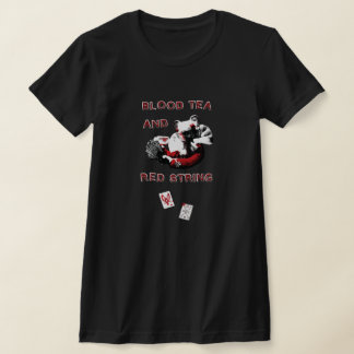 Camiseta Té de Sangre y Cuerda Roja - Diseño más Pequeño