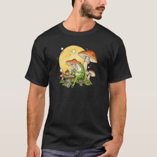 Camiseta Té de seta de rana Té Moon Amphibians
