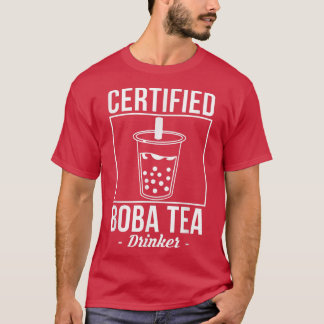 Camiseta Té de té con alcohol Boba certificado 
