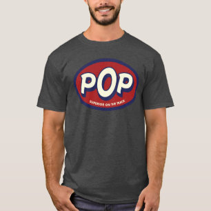 Camiseta Té de tratamiento de pista pop
