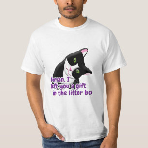 Camiseta Te dejé un gato de regalo