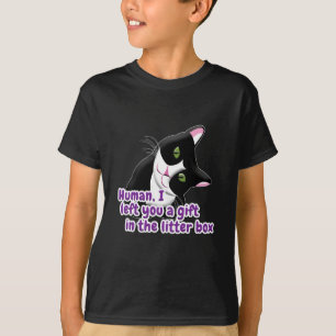 Camiseta Te dejé un gato regalo