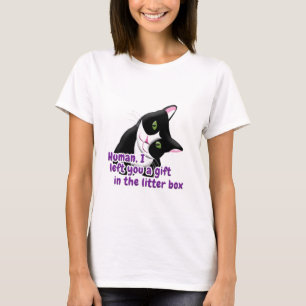 Camiseta Te dejé un gato regalo