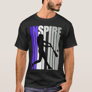 Camiseta Té del instructor de béisbol motivador inspirador
