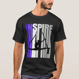 Camiseta Té del instructor de yoga de aire motivador inspir