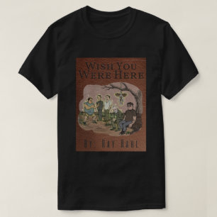 Camiseta Te deseo que estuvieras aquí oscuro