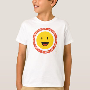 Camiseta Te deseo un día alegre y feliz