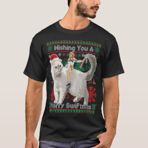Camiseta Te deseo un dulce Navidades feos de Swiftmas
