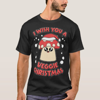 Camiseta Te Deseo Un Vegetario Navidades Vegetariano Vegan