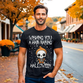 Camiseta Te deseo una Halloween que te levanta el pelo
