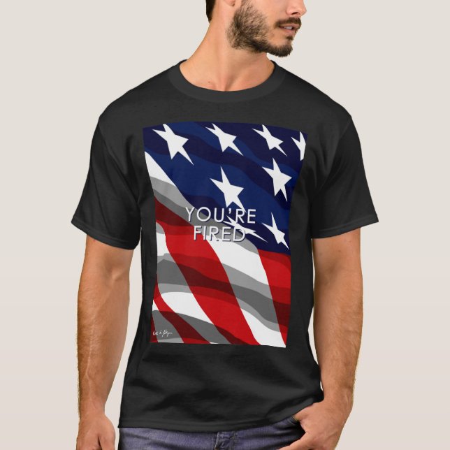 Camiseta Te despiden para celebrar que la democracia se una (Anverso)
