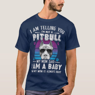 Camiseta Te digo que no soy dueño de un perro de Pitbull 